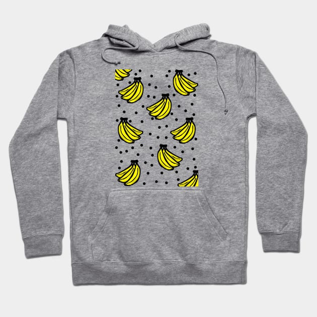 BANANA PATTERN Hoodie by eesomebysrishti